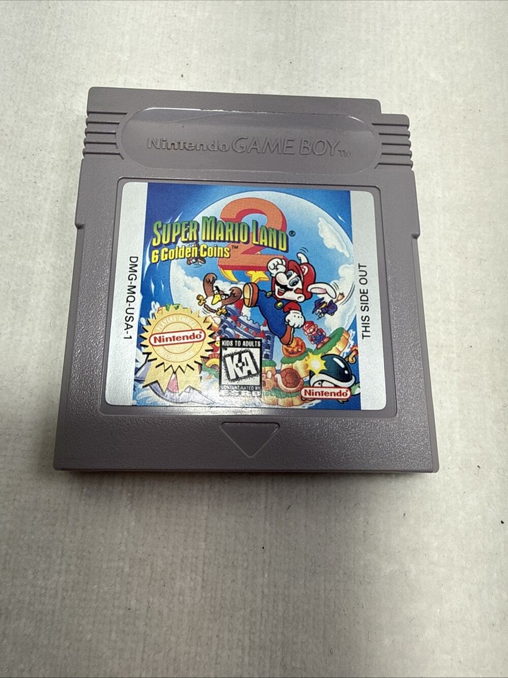 Super Mario Land 2: 6 Golden Coins (Nintendo Game Boy) Complete in Box CIB